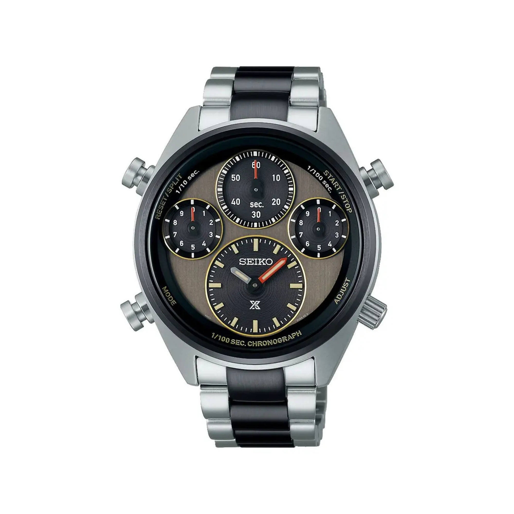 Vyriškas Laikrodis Seiko SFJ005P1 Silver (Ø 42 mm)