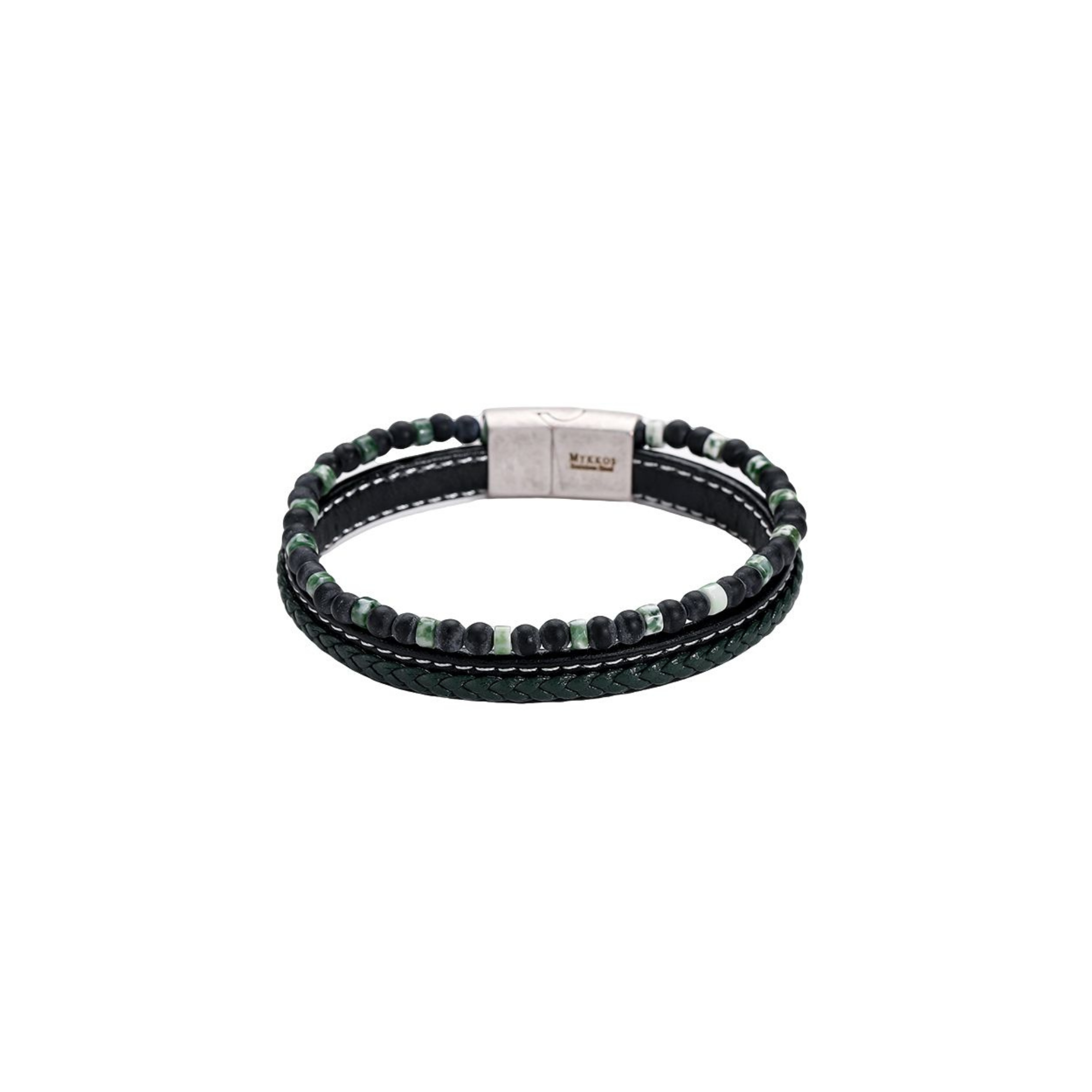 Coal&amp nerūdijančio plieno apyrankė