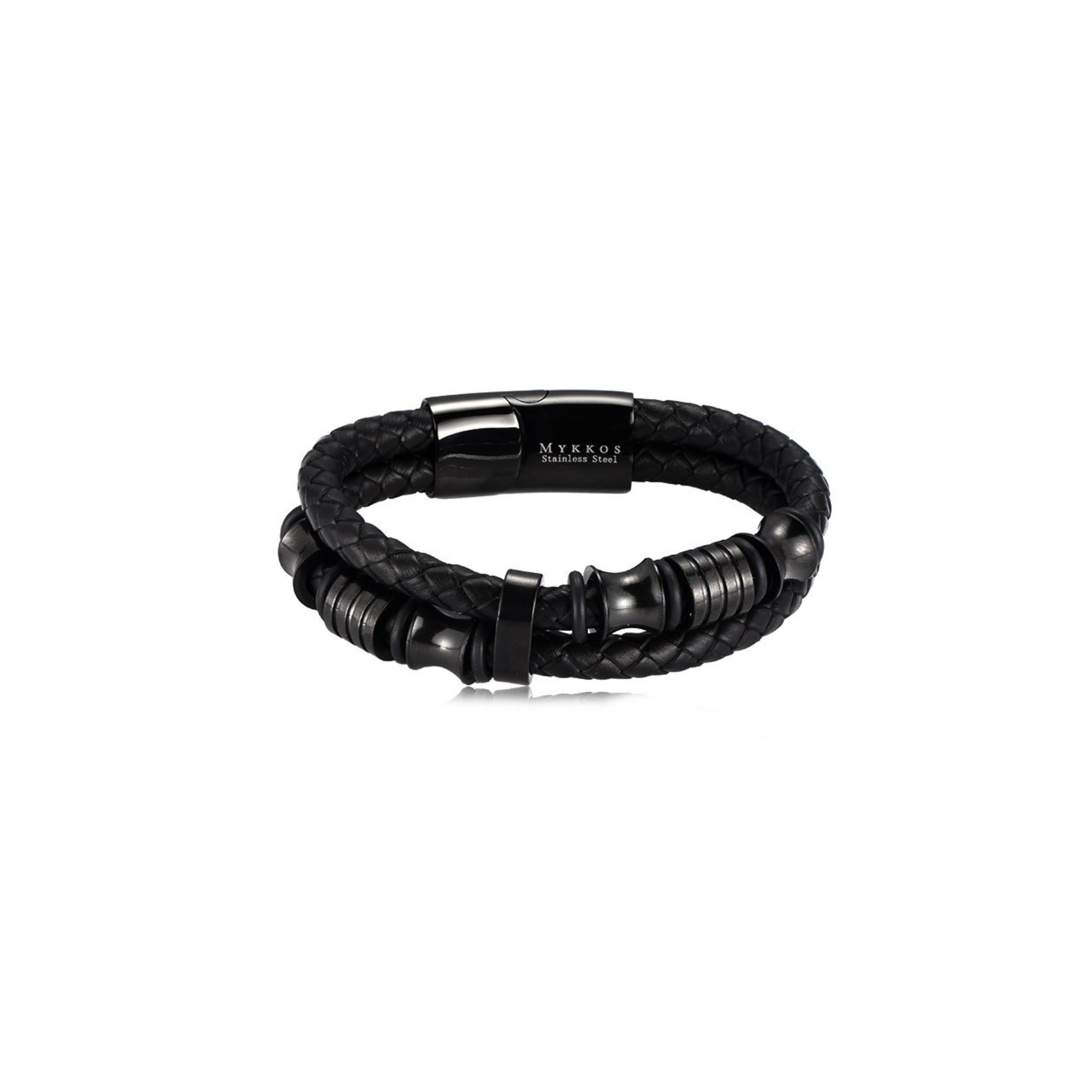 „Conny“ nerūdijančio plieno PU odos apyrankė