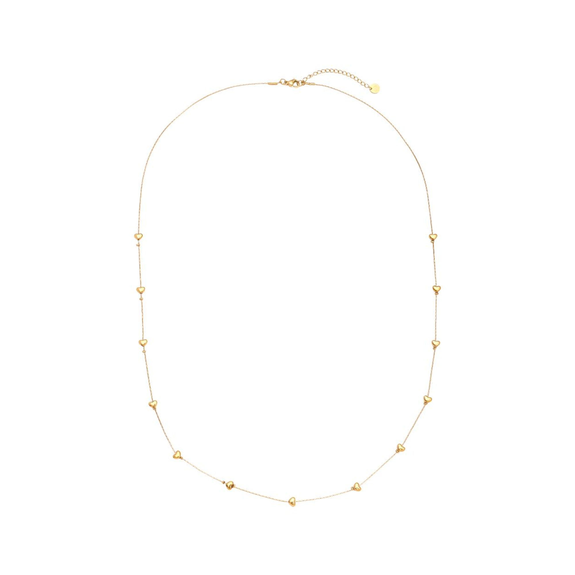 70cm Mažų Širdelių Grandinėlė