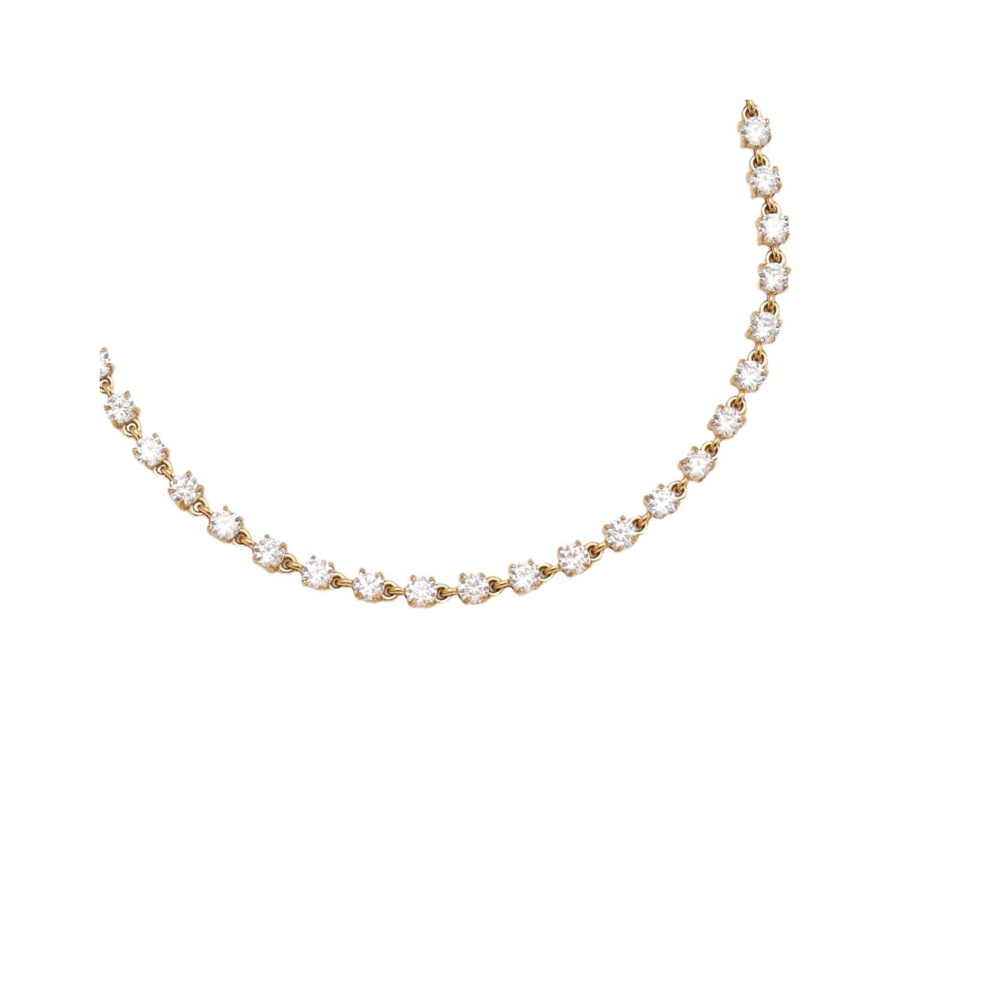 37cm Deimantinė Grandinėlė