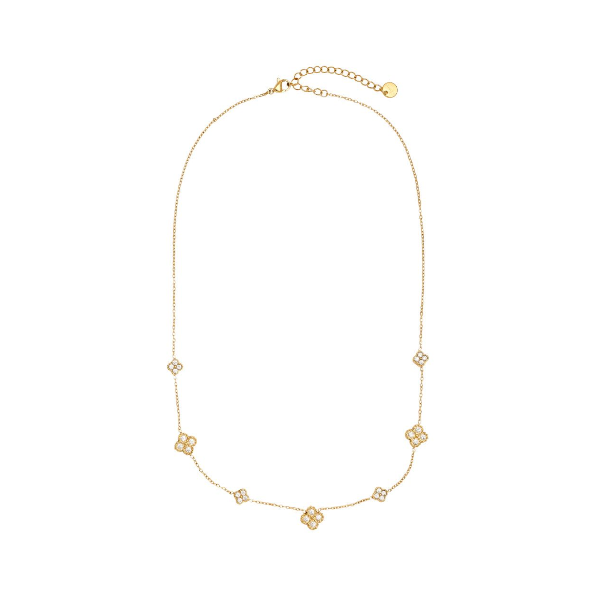 40cm Laimingų Gėlių Grandinėlė-1