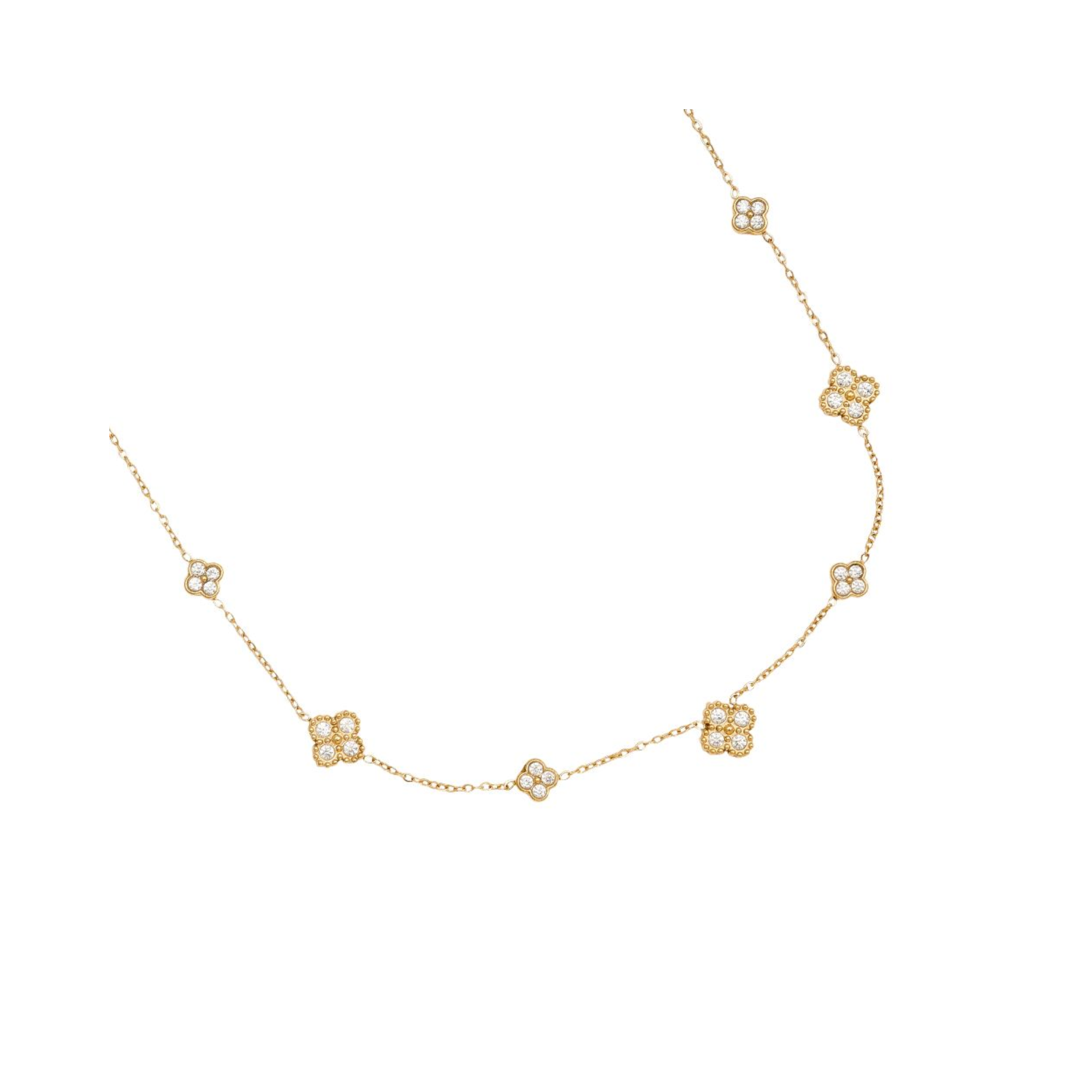 40cm Laimingų Gėlių Grandinėlė