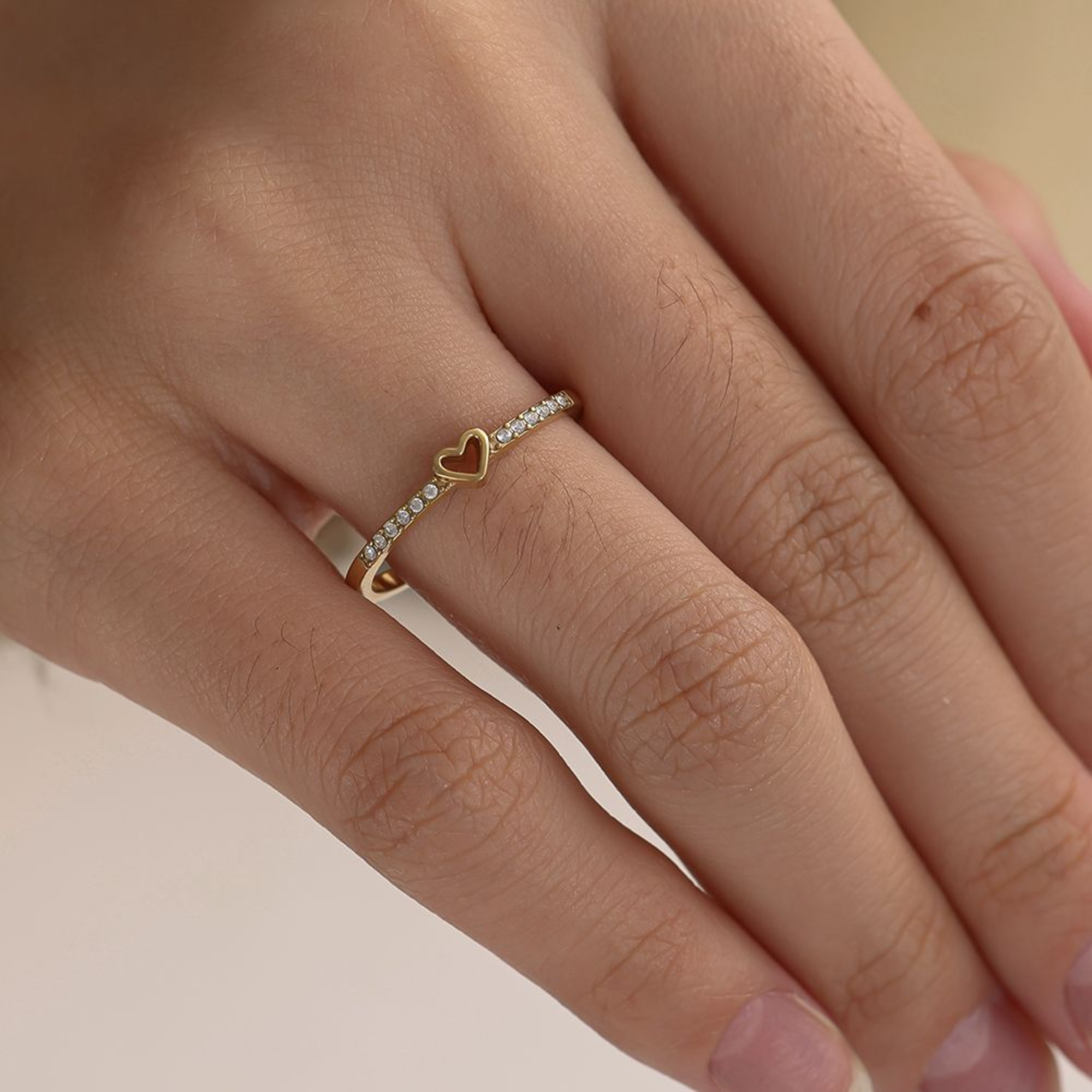 Mažos Širdutės Žiedas