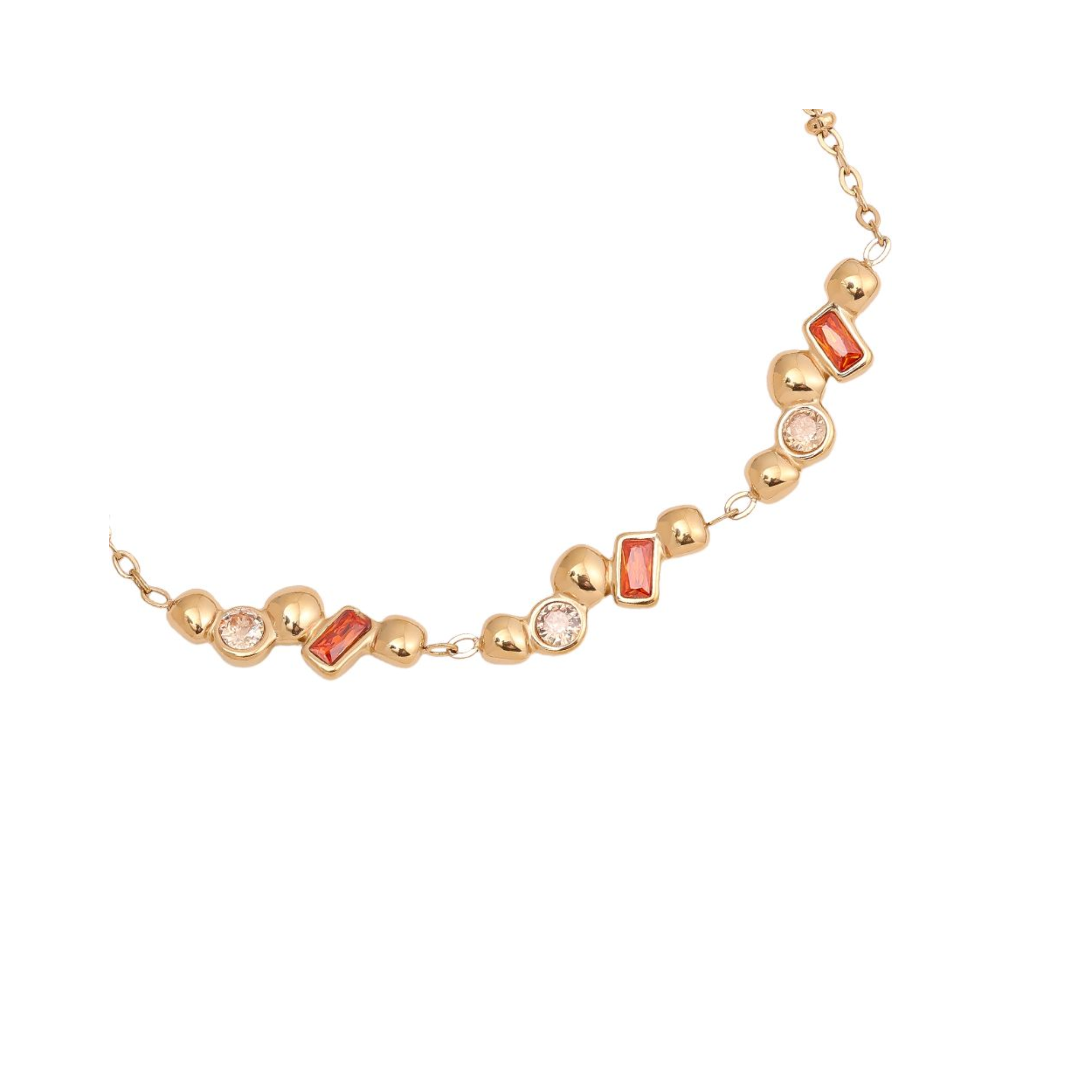 17 cm gražaus deimanto ir dekoratyvinio nerūdijančio plieno apyrankė