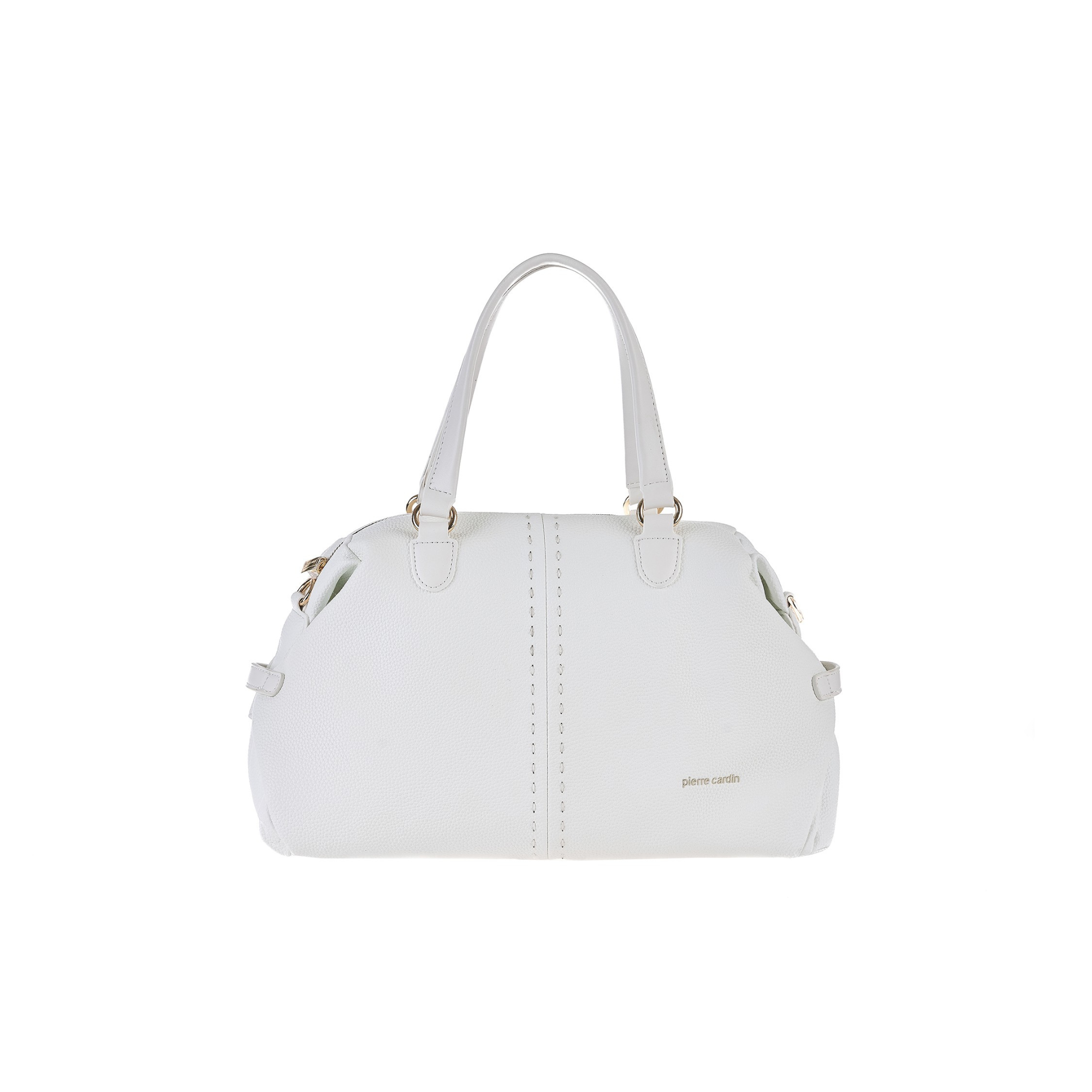 PIERRE CARDIN ECO-LEATHER SHOULDER BAG WITH SHOULDER STRAP - OSLO10 40231 White-zoom-1