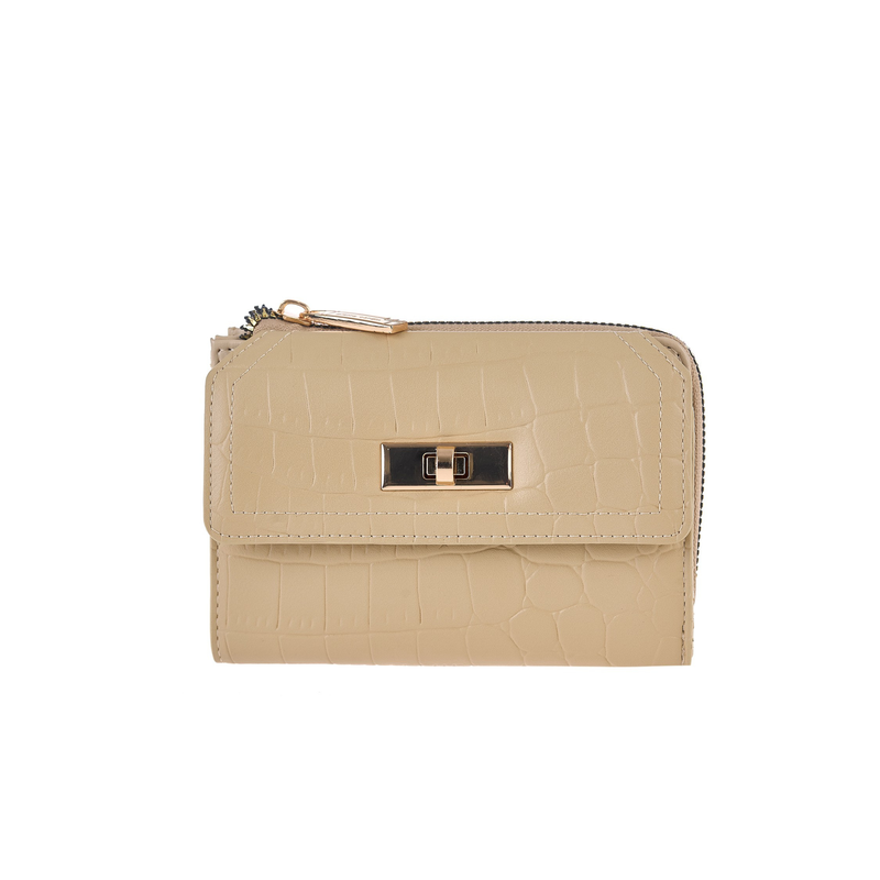 Pierre Cardin Dirbtinės Odos Pininginė - WX35 711 Beige-zoom-