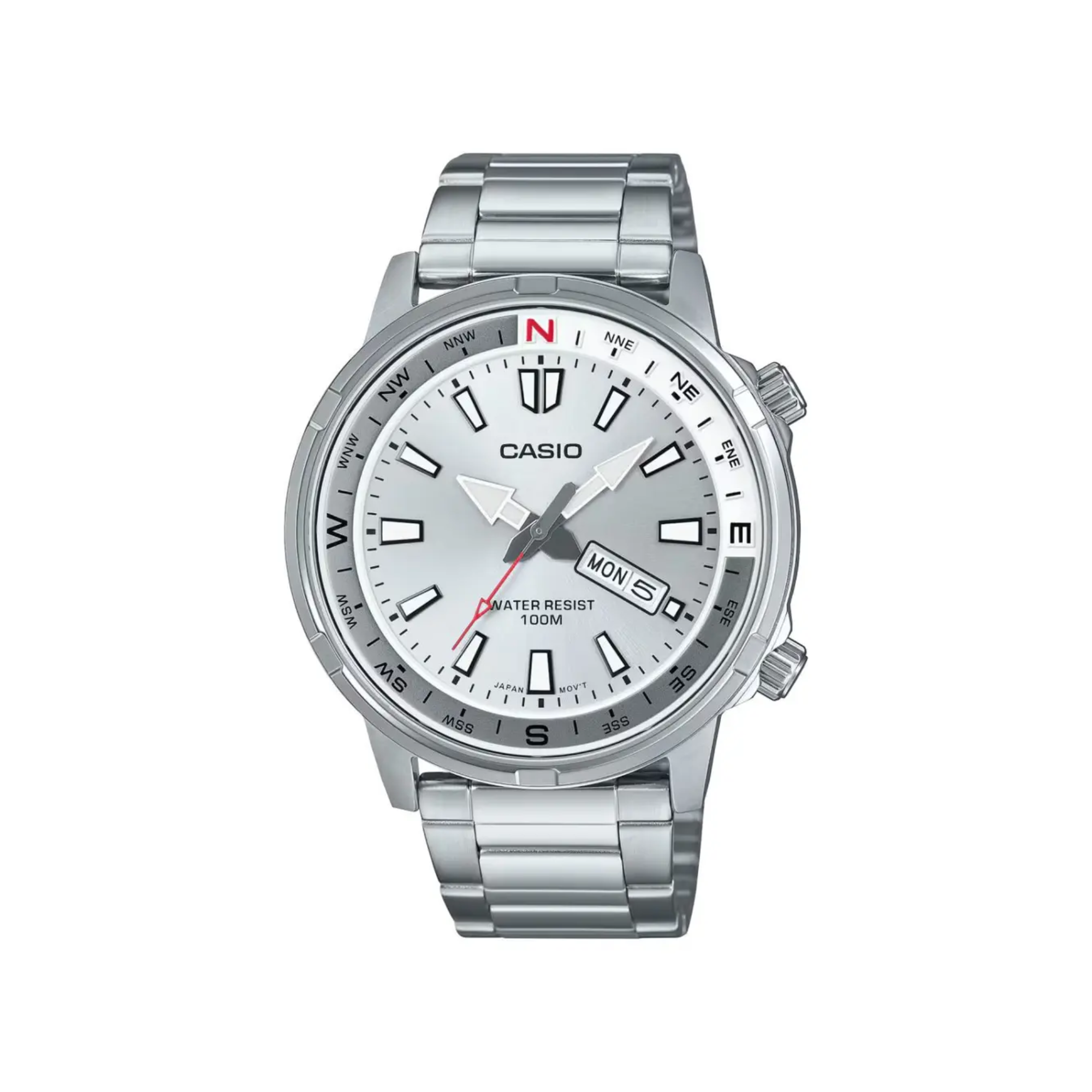 Vyriškas Laikrodis Casio MTD-130D-7AVDF Silver (Ø 44 mm)